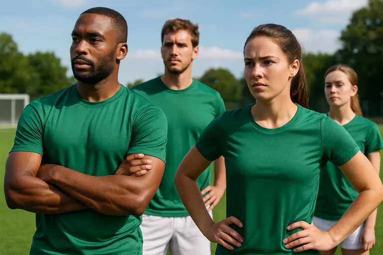 Sportshirts voor teams en individuen